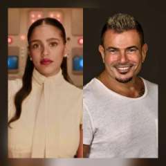 «فخور بيكي».. عمرو دياب يدعم ابنته جانا بعد إعلانها الأول.. والأخيرة: «بحبك يا أبي»