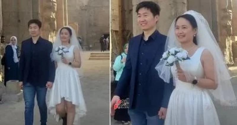 من معبد الأقصر إلى أبو سمبل.. معابد مصرية مثالية لفوتوسيشن الزفاف