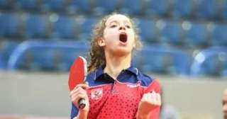 هنا جودة.. مستقبل تنس الطاولة المصرية فى المحافل الأفريقية والعالمية