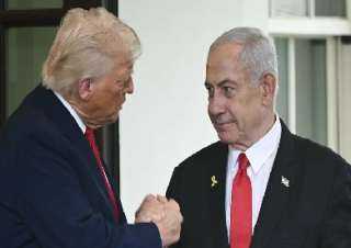 ترامب: أعارض ضم إسرائيل لأجزاء من الضفة الغربية