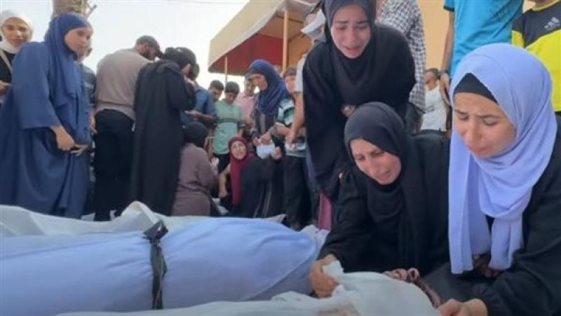 4 شهداء في استهداف مسيرة إسرائيلية لمواطنين وخيمة للنازحين بالفالوجة شمال قطاع غزة