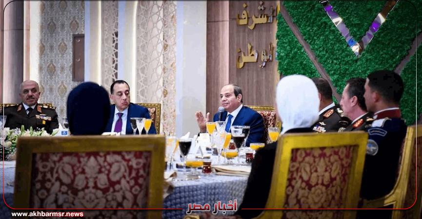 السيسي: دراسة إحالة المتلاعبين بالأسعار إلى القضاء العسكري.. ومصر في حالة شبه طوارئ