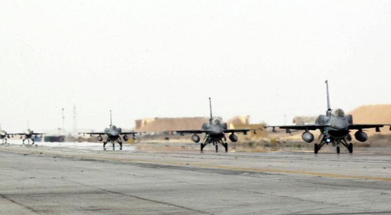بأكثر من 60 طائرة مقاتلة: انتشار عسكري أمريكي في قاعدة بالأردن