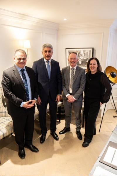 وزير السياحة والآثار يعقد مجموعة من اللقاءات المهنية بالعاصمة البريطانية لندن مع منظمي الرحلات وشركات السياحة العاملين في السوق البريطاني وشركات لتنظيم الفعاليات الدولية