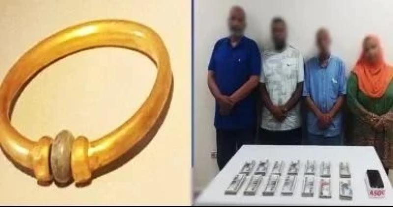 الشاهد الصامت يكشف لحظة بيع الأسورة التاريخية المسروقة من المتحف بأحد محلات الصاغة