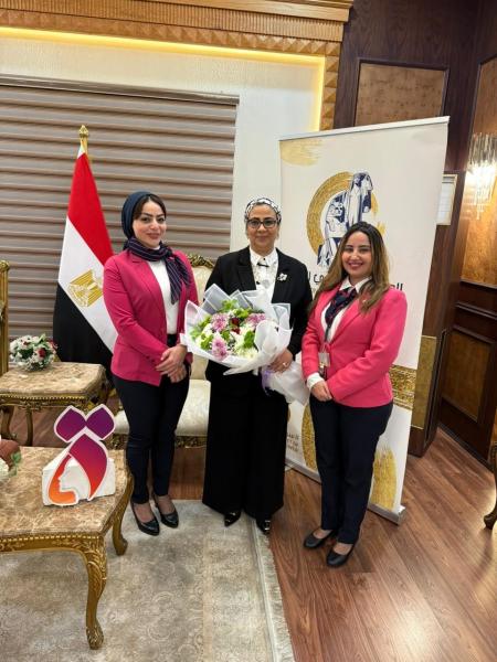 المجلس القومي للمرأة يشكر هيئة قضايا الدولة لإضاءة عدد من مقراتها باللون الأرجواني  احتفالًا باليوم العالمي للمرأة