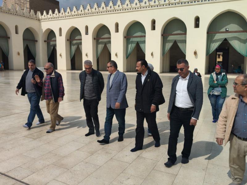 الأمين العام للمجلس الأعلى للآثار يتفقد عدداً من المواقع الأثرية بشارع المعز بالقاهرة التاريخية