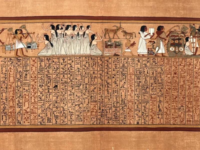 المصريون القدماء استخدموا ”سائل التصحيح” لتعديل الأعمال الفنية والوثائق