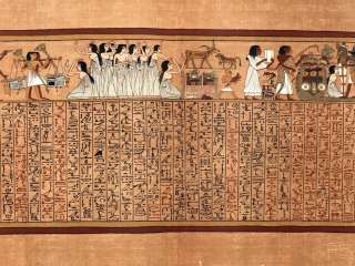 المصريون القدماء استخدموا ”سائل التصحيح” لتعديل الأعمال الفنية والوثائق