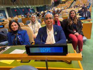 المستشارة أمل عمار تلقي كلمة جمهورية مصر العربية أمام CSW70 وتستعرض جهود الدولة في حماية حقوق المرأة وتعزيز العدالة