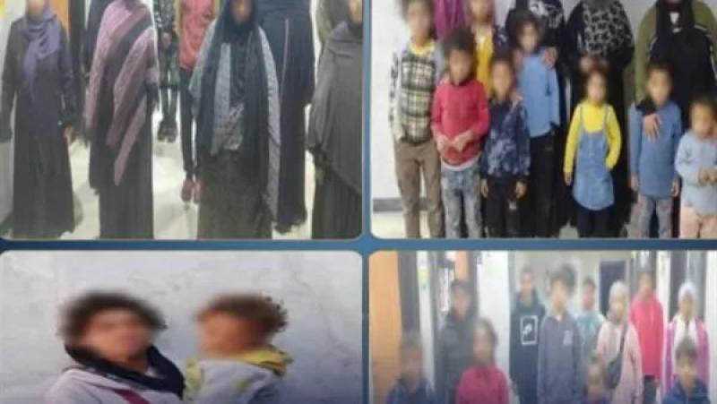 عصابة الكتعة.. القبض على 15 شخصًا بصحبتهم 20 صغيرًا يستخدمونهم في التسول