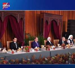 ظهر إلى جوار الرئيس السيسي في حفل إفطار الأسرة المصرية.. من هو محمد العباسي؟