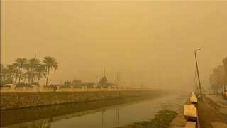 الأرصاد تحذر: الرؤية ستشهد انخفاضًا خلال الساعات المقبلة نتيجة الرمال والأتربة المثارة