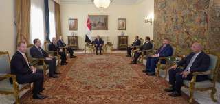 الرئيس عبد الفتاح السيسي يستقبل اليوم، السيد مسعد بولس كبير مستشاري رئيس الولايات المتحدة الأمريكية للشؤون العربية والأفريقية
