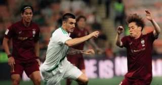 فيسيل كوبى ضد الأهلى.. الراقى يتأخر بهدف فى الشوط الأول بنصف نهائي أبطال آسيا للنخبة