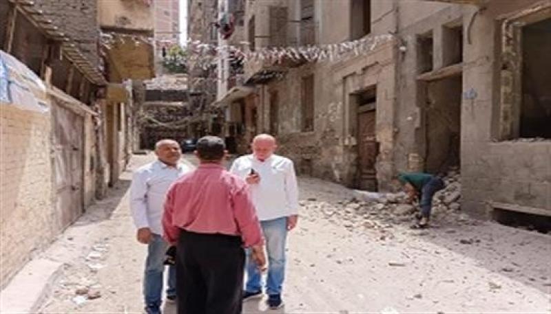 إزالة 25 عقارا آيلا للسقوط في السيدة زينب لحماية الأرواح والممتلكات