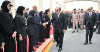 الرئيس السيسى يتقدم مشيعى جنازة اللواء كمال مدبولى والد رئيس الوزراء