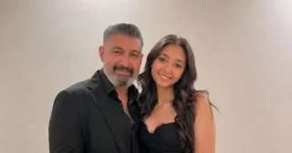 ياسر جلال لابنته بعد سفرها إلى ألمانيا: وحشتينى قوى يا دادو.