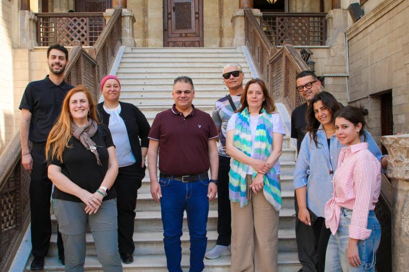الرئيس التنفيذي للهيئة المصرية العامة للتنشيط السياحي يلتقي ممثلي إحدى الشركات الدولية المتخصصة في إنتاج المحتوى الترويجي للسياحة الروحانية والثقافية