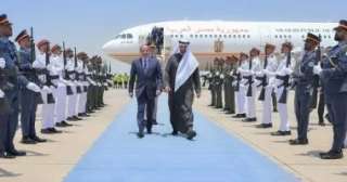 الرئيس السيسى يزور الإمارات ويلتقى الشيخ محمد بن زايد