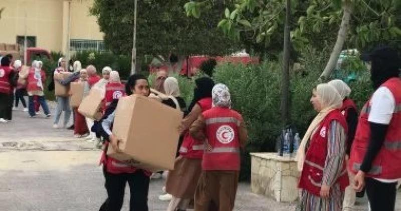 مطار العريش يستقبل طائرة إغاثة إماراتية لغزة تحمل 100 طن من المواد الغذائية