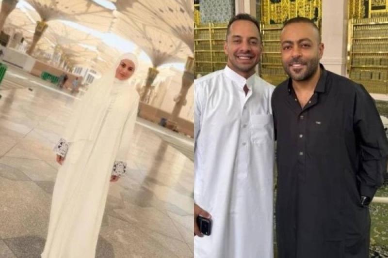 أبرزهم درة وسامح حسين وتامر عاشور.. نجوم يؤدون مناسك الحج في 2026
