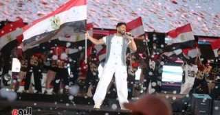 استعدادا للقاء مصر وبلجيكا.. تجهيز Egyptian Fan Zone أكبر ساحة مشجعين بالشرق الأوسط
