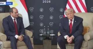 الرئيس السيسى وترامب يتفقان على تكثيف التشاور والتنسيق السياسى بين مصر وأمريكا الرئيس السيسى وترامب يتفقان على تكثيف التشاور والتنسيق السياسى بين مصر وأمريكا