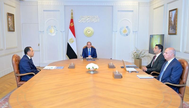 الرئيس عبد الفتاح السيسي يجتمع اليوم، مع الدكتور مصطفى مدبولي، رئيس مجلس الوزراء