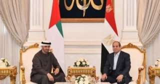 الرئيس السيسى والشيخ محمد بن زايد يبحثان مستجدان الشرق الأوسط وجهود تجنب... الرئيس السيسى والشيخ محمد بن زايد يبحثان مستجدان الشرق الأوسط وجهود تجنب التصعيد