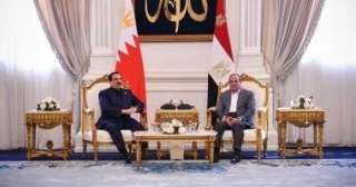 الرئيس السيسى وملك البحرين يؤكدان ضرورة بذل كل الجهود لوقف الحروب والنزاعات